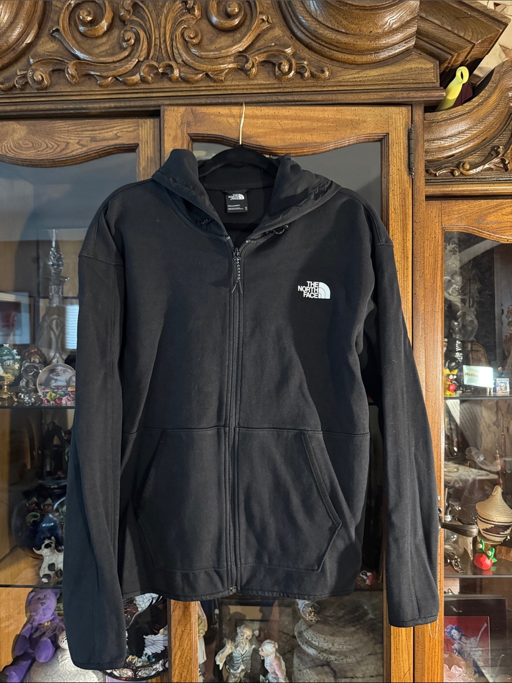 The North Face Black Zip-Up Hoodie Jacket